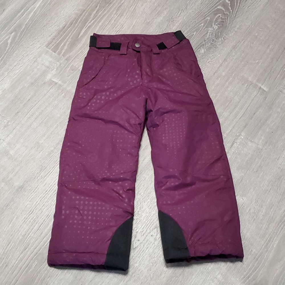 Columbia Omni Shield Kids Snow Pants Size 4/5 Waterproof Ski Insulated